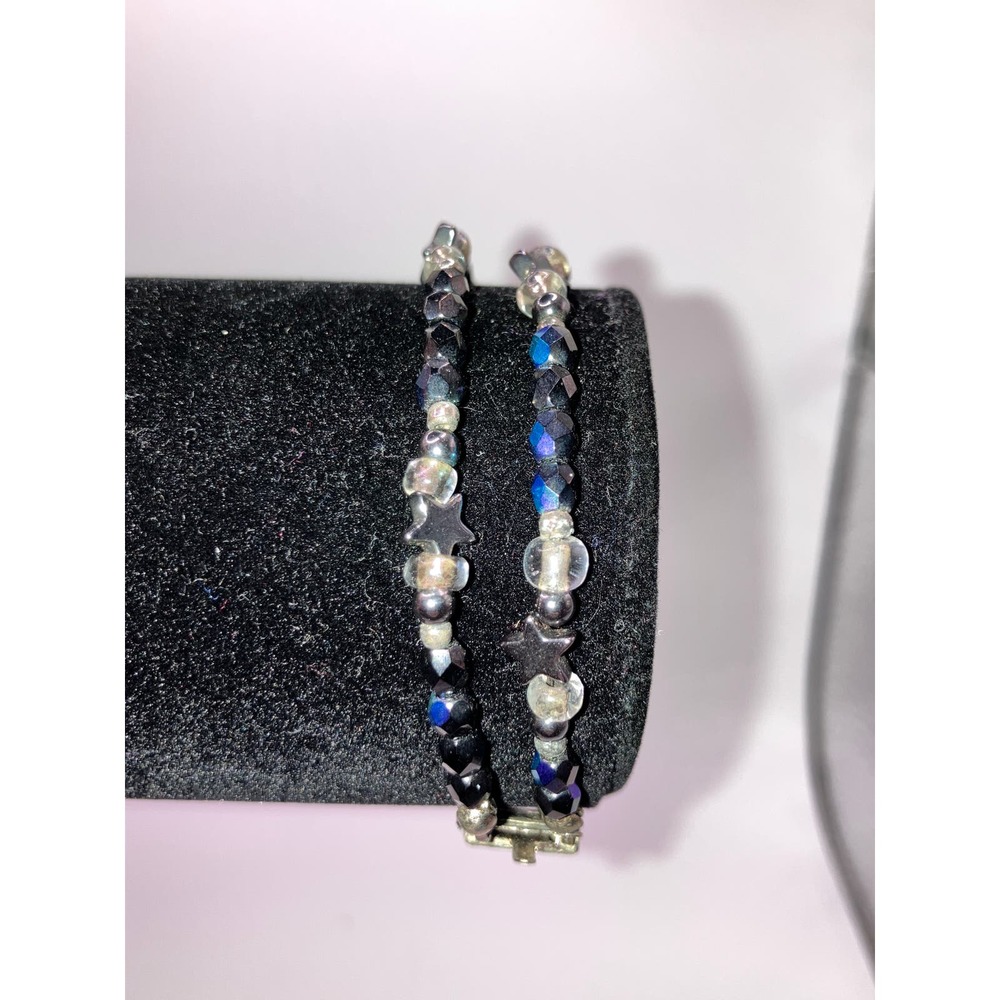 Double-Layer Translucent Colored Beads And Stars … - image 3